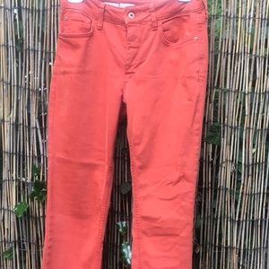 Anthropologie Pilcro Raw Edge Hem